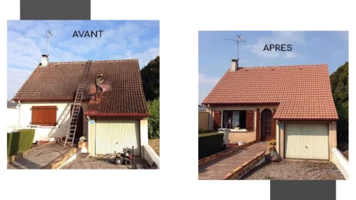 Nettoyage et démoussage complet de toiture à MORSBACH par l'Entreprise KREIZER, Forbach, Entreprise Kreizer