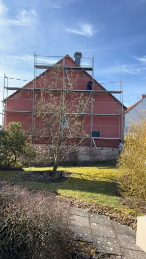 Rénovation de façade à Sarreguemines, Forbach, Entreprise Kreizer
