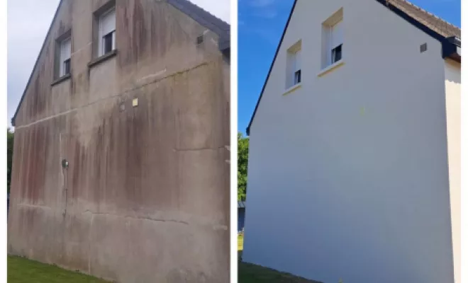 Rénovation de façade, Forbach, Entreprise Kreizer
